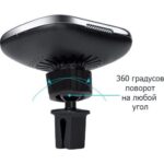 Автодержатель Pitaka MagEZ Mount Qi Vent с беспроводной зарядкой (CM3001Q) — изображение 4